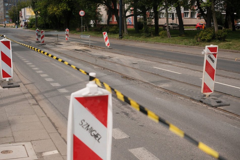 Łódź. Tramwaje MPK Łódź wracają na Pomorską. Remont torowiska dobiega końca
