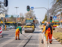 Łódź. Remont ulicy