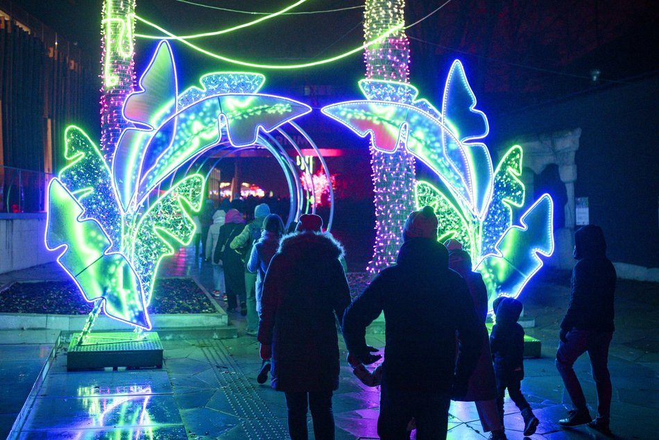 Nowość w Parku Miliona Świateł w Łodzi. Specjalna strefa dla zakochanych na walentynki