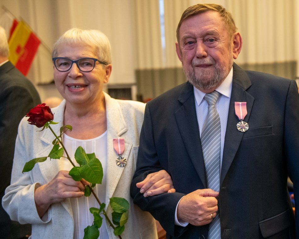 Medale dla małżeństw z Łodzi