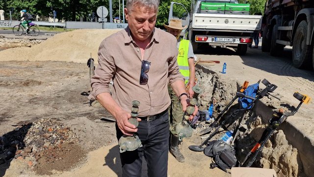 Bulwary Północne. Kolejne znalezisko na placu budowy! Co odkryli robotnicy?