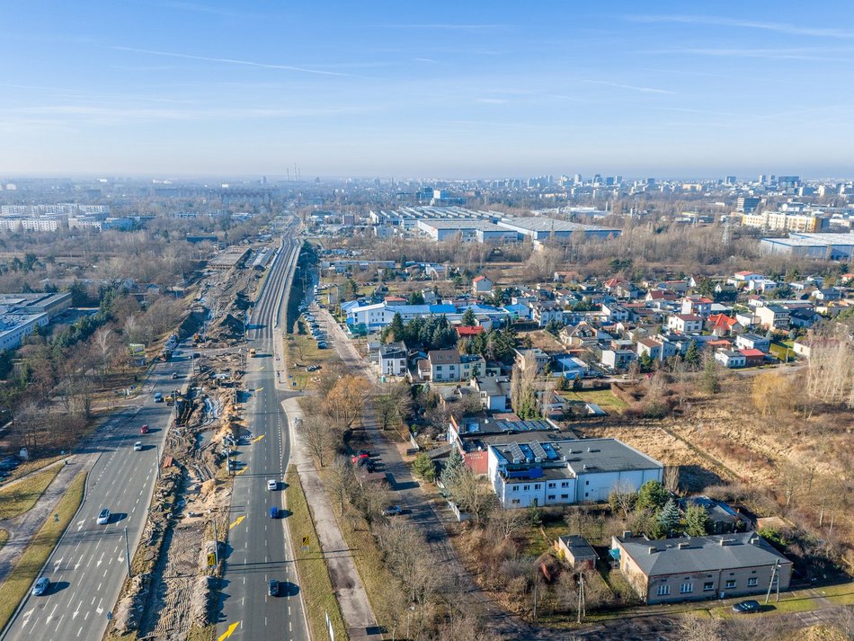 Przybyszewskiego w przebudowie