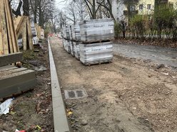 Remont ul. Tagore w Łodzi