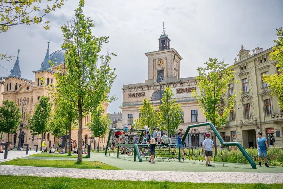 Łódź. Plac Wolności i Fuzja wyróżnione w konkursie Property Design Awards 2025