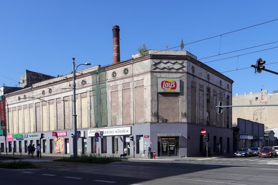 Dawne kino Capitol i Włókniarz przy ul. Zachodniej 85