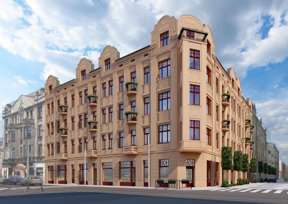 Narożna kamienica przy Gdańskiej pięknieje. Ruina stanie się perełką