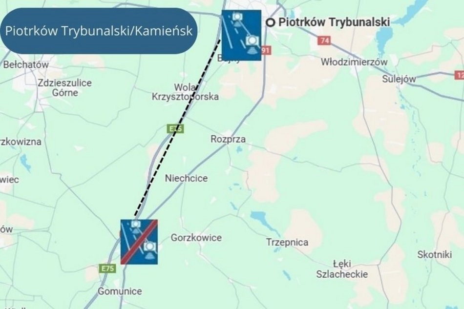 Nowy Odcinkowy Pomiar Prędkości na A1 już działa! Sprawdź, gdzie!