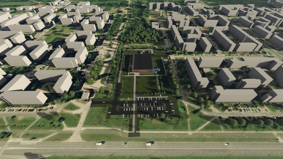 Łódź. Aquapark Widzew w Łodzi w budowie. Prace zgodnie z harmonogramem! - wizualizacja