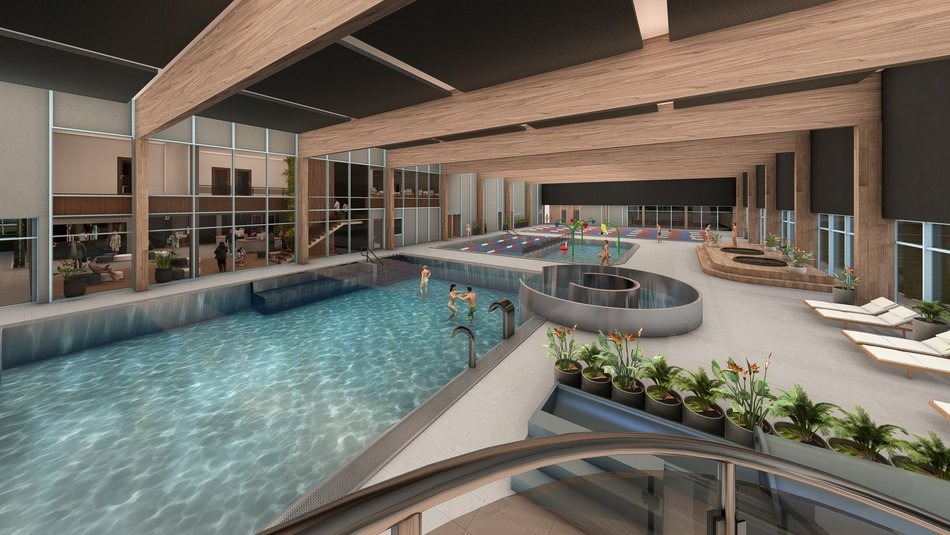 Łódź. Aquapark Widzew w Łodzi