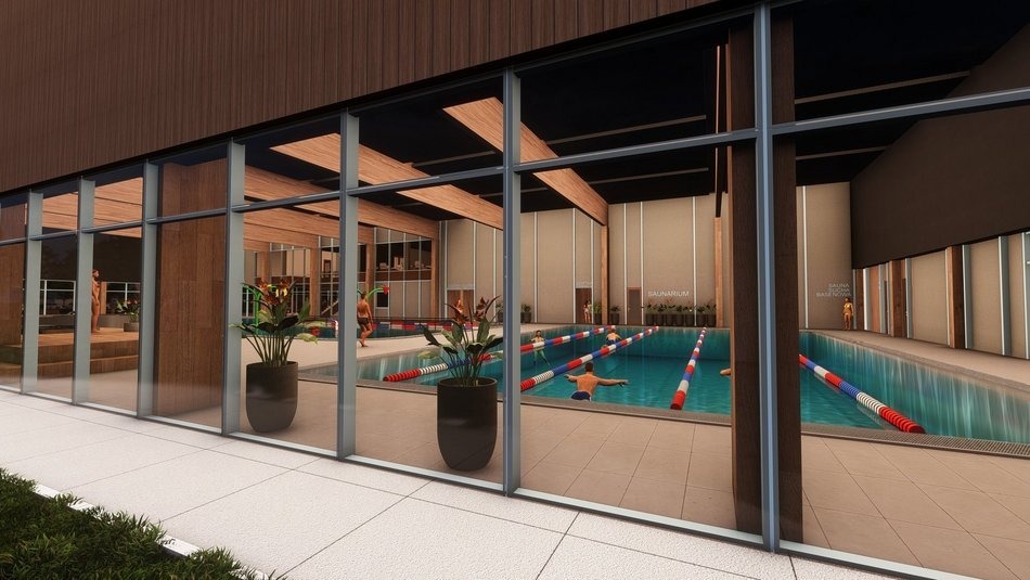 Łódź. Aquapark Widzew w Łodzi - wizualizacja