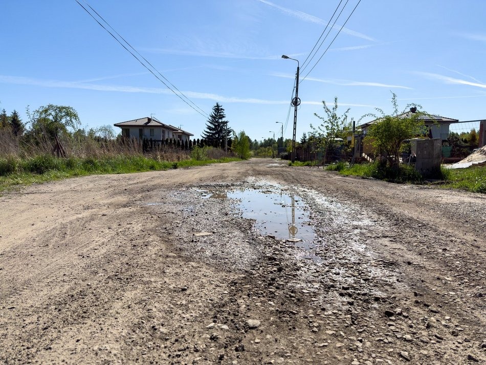Łódź. Remonty ulic gruntowych w Łodzi