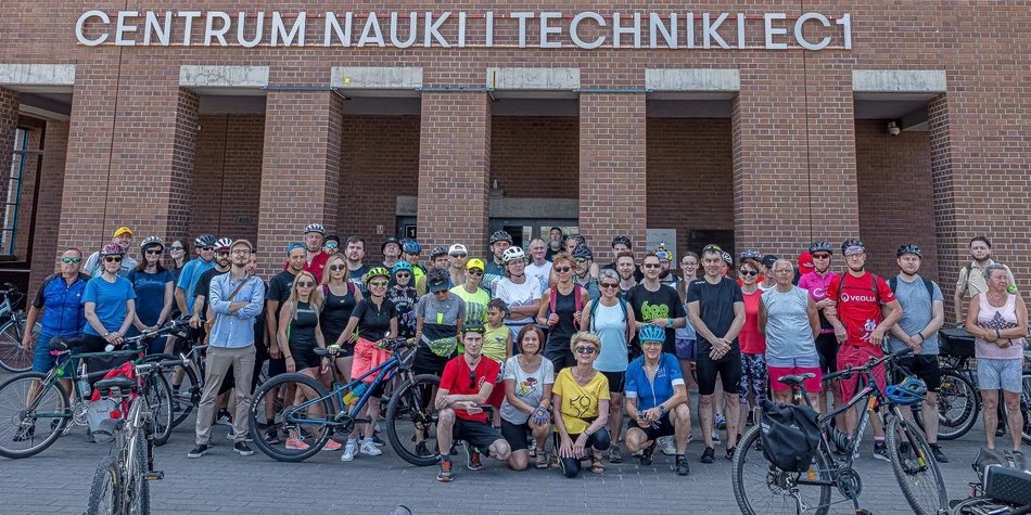 Wycieczka rowerowa z EC1 Łódź. To ostatnia w tym sezonie
