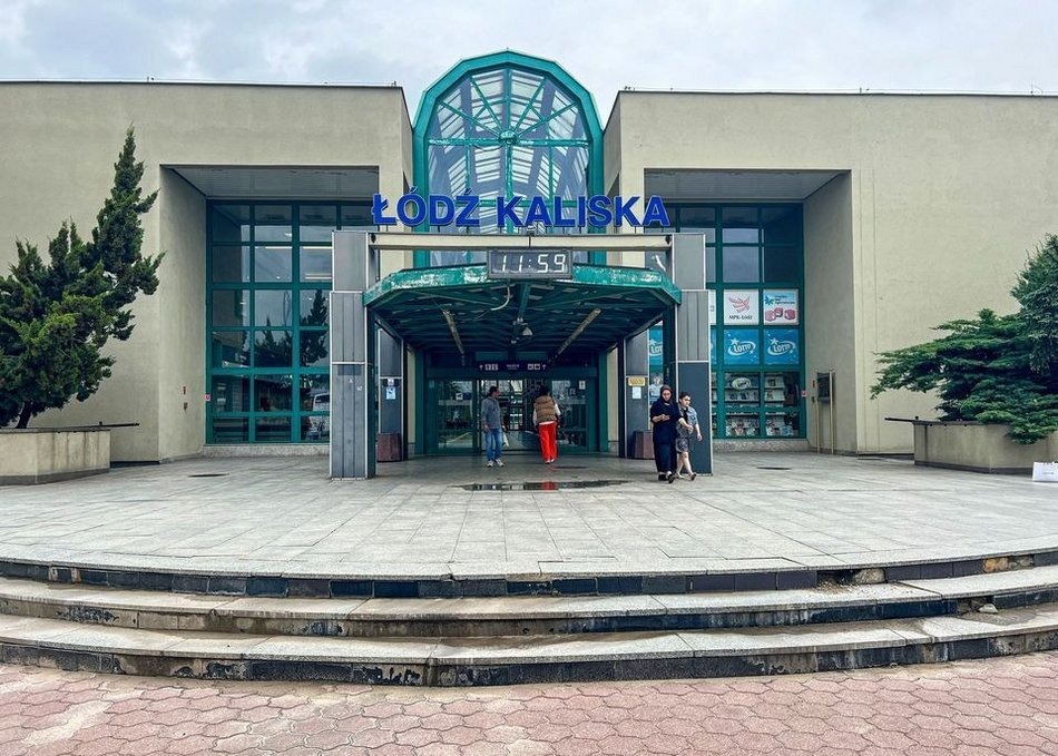 Łódź. Dworzec Łódź Kaliska