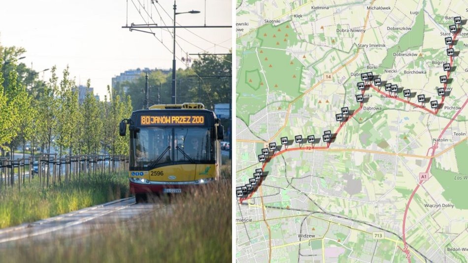 Łódź. Najdłuższe linie MPK Łódź