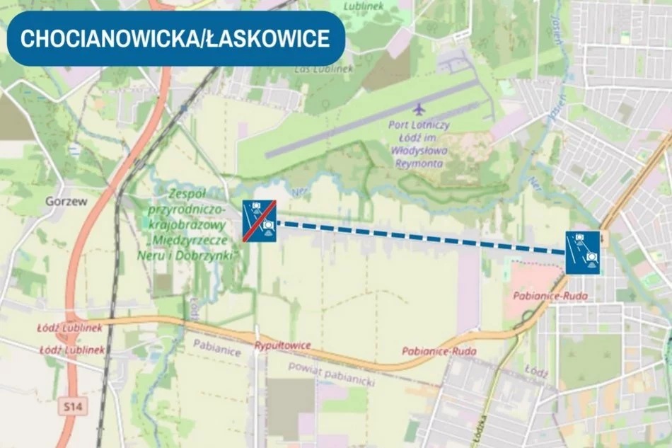 Łódź. Pierwszy odcinkowy pomiar prędkości