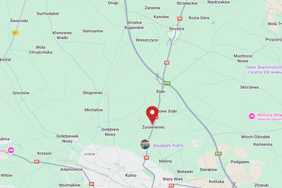 Łódź. Nowy fotoradar w Żurawieńcu (powiat pabianicki) na drodze krajowej nr 60