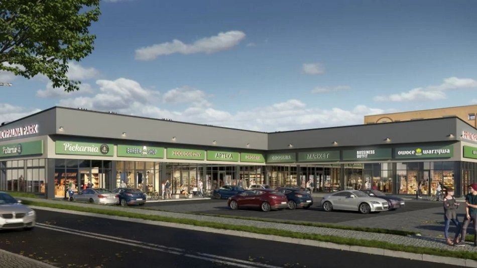 Łódź. Pasaż handlowy przy ul. Pryncypalnej 42